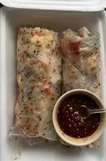 Hình ảnh Bánh tráng cuốn mắm ruốc Phan Thiết thường