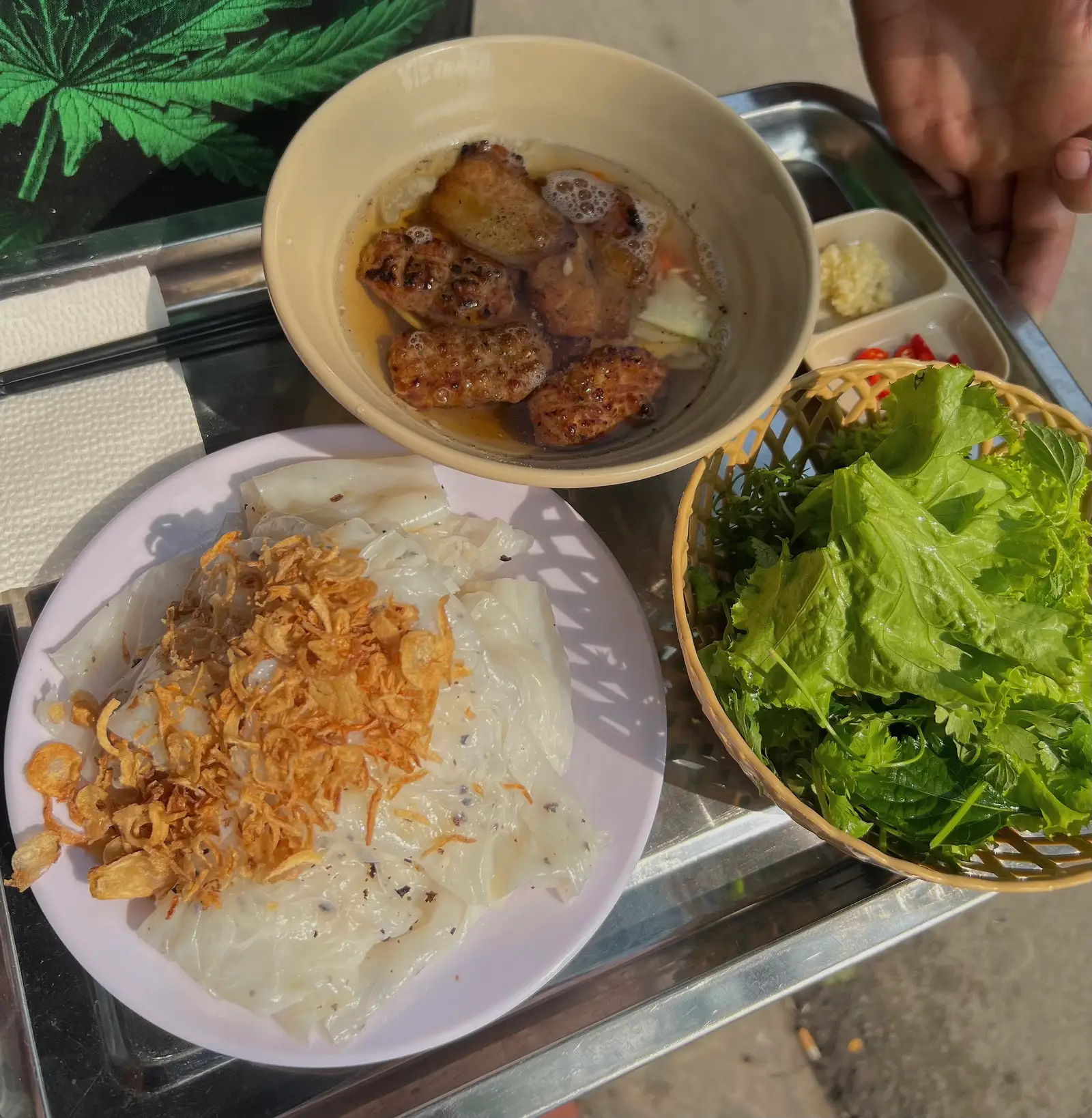 Hình ảnh Bánh Cuốn Chả Nướng