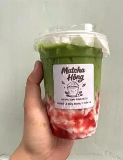 Matcha Dâu - 45.000 ₫ tại Matcha Hông - Matcha, Cacao & Sâm Dứa - Dương Bá Trạc