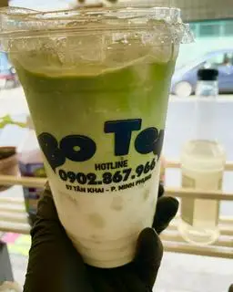 Matcha sữa gấu - 46.000 ₫ tại Bo Tea - Trà Sữa, Matcha Latte & Milo Dầm - Tân Khai