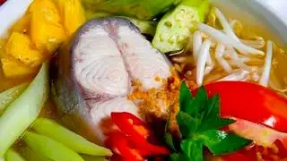 CANH CHUA CÁ HÚ - 60.000 ₫ tại Bếp Mợ Ba Đảm Đang - Cơm, Mì Xào & Các Món Sốt Thái - Hùng Vương