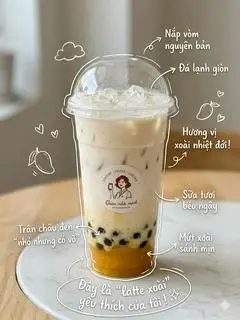 Hình ảnh Latte xoài