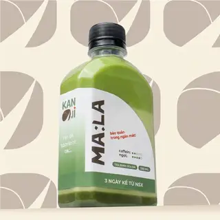Hình ảnh [Chai 330ml] Ma:la - Matcha latte