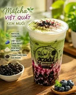 Hình ảnh Matcha Việt Quất