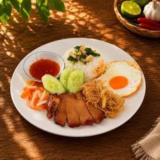 Cơm sườn bì trứng - 95.000 ₫ tại Cơm Tấm 701 - Sườn Bì Chả Đậm Vị - Nguyễn Văn Tráng