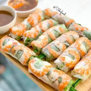  1 GỎI CUỐN TÔM - 12.000 ₫ tại Ăn Vặt Cô Linh - Cơm Chiên, Bún Mắm Nêm & Gỏi Cuốn - Nguyên Hồng