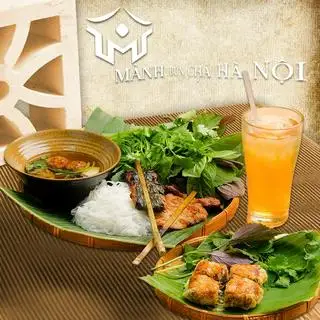 Bún chả đặc biệt + nem cua bể + trà ngô - 146.000 ₫ tại Mành Bún Chả Hà Nội - Chung Cư A2