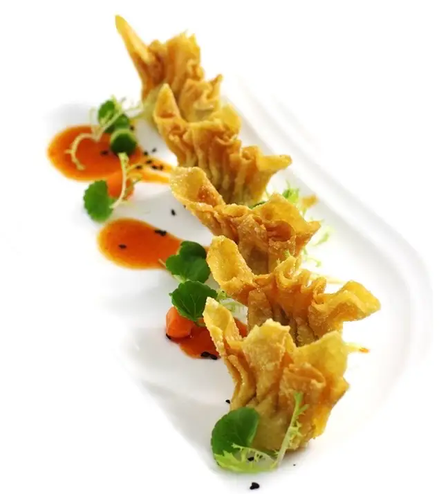 Hoành thánh chiên- 3 viên - 15.000 ₫ tại Ăn Vặt Bonu - Cá Viên Chiên & Mì Trộn - Dương Bá Trạc