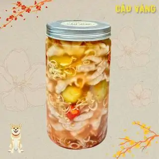 Chân Gà Rút Xương Ngâm Sả Tắc - Hũ Lớn - 180.000 ₫ tại Ăn Vặt Cậu Vàng - Chân Gà Sả Tắc - Chân Gà Sốt Thái - Tai Heo Sốt Thái - Hoàng Hoa Thám