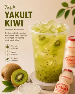 Hình ảnh yakult kiwi 