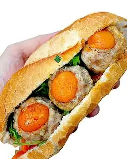 Hình ảnh Bánh Mì XÍU MẠI TRỨNG MUỐI ĐẶC BIỆT (3 Viên To)