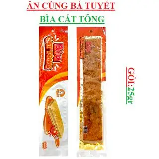 Hình ảnh Snack bìa cát tông Bà Tuyết