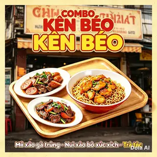 Hình ảnh combo Ken béo