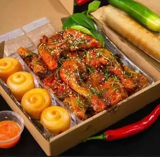 Hình ảnh Combo vip - gà nướng than hồng - cơm lam Tây Bắc