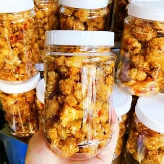 Hình ảnh Tóp Mỡ Rim Tỏi Ớt - Lọ 100g