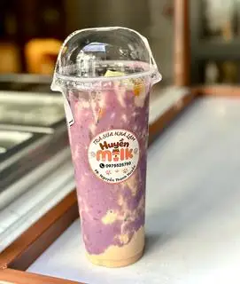 Hình ảnh Trà sữa sốt khoai môn