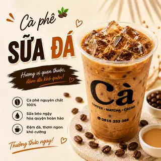 Hình ảnh CÀ PHÊ SỮA ĐÁ