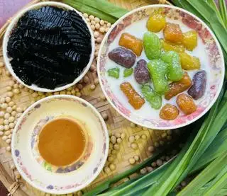 Hình ảnh Chè khoai dẻo sương sáo FLAN