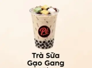 Hình ảnh trà sữa gạo rang
