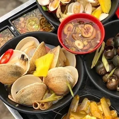 Hình ảnh Ngao thưng hấp Thái