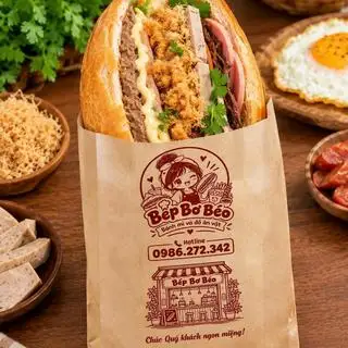 Hình ảnh Combo bánh mì trứng chả giò - trà chanh