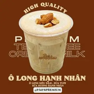 Ô long Hạnh Nhân - 33.000 ₫ tại Nhà Pao's - Trà Sữa Ô Long Đậm Vị - Cách Mạng Tháng 8
