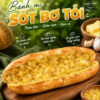Hình ảnh Bánh mì sốt Bơ Tỏi