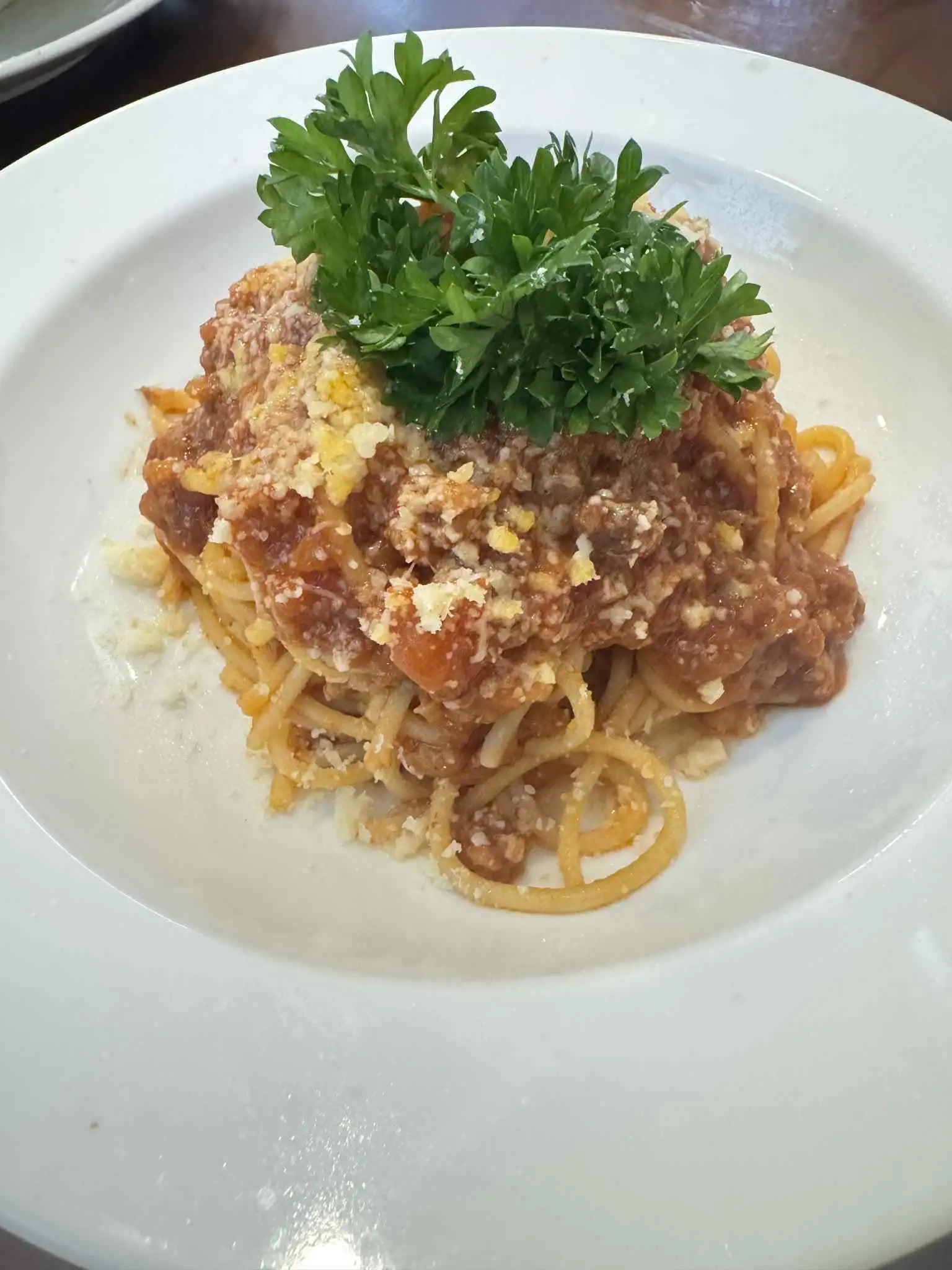 Mì spaghetti bò bằm sốt cà chua - 108.000 ₫ tại An - Pizza & Tea - Cách Mạng Tháng Tám