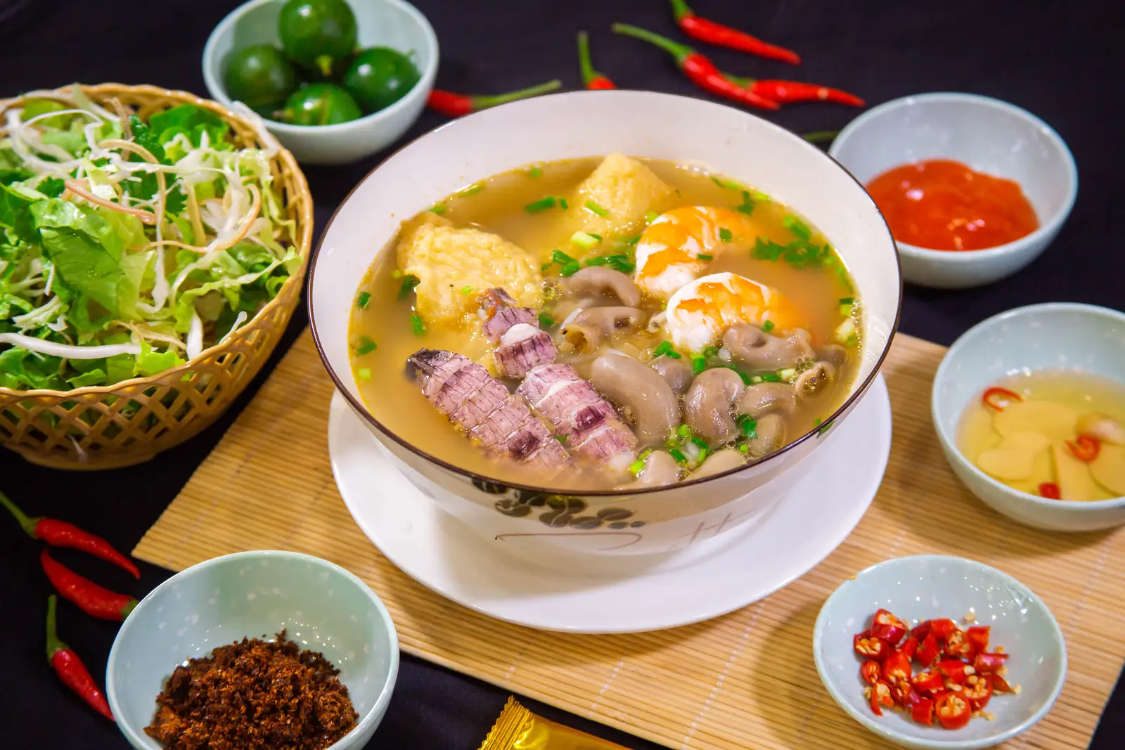 Bún 3 món ( tùy chọn ) ( lớn) - 109.000 ₫ tại Bún Cá Cay Nguyễn Gia - Song Hành