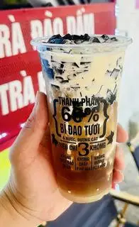 Hình ảnh Trà bi đao sữa hạt chia sướng sáo