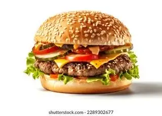 Hình ảnh hamburger bò 