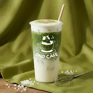 Hình ảnh Matcha latte kem muối
