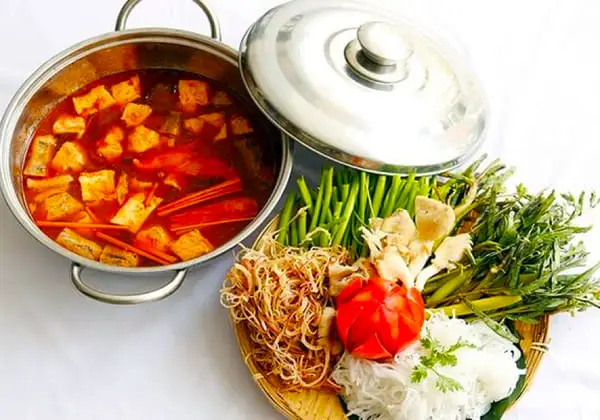 Lẩu Thái Chay( một phần) - 100.000 ₫ tại Cơm Chay Thuần Khiết - Lê Văn Lương