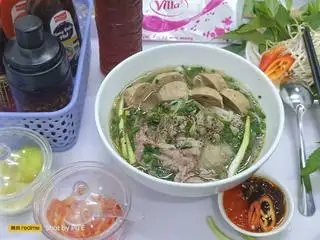 Phở tái - bò viên - 60.000 ₫ tại Phở Bò Xương - Không Bột Ngọt - Phan Văn Trị 