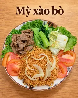 Hình ảnh Mỳ xào bào