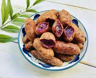 Hình ảnh Bánh khoai mỡ chiên