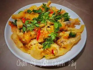 Chân Gà Rút Xương Sốt CHANH DÂY ( Có Mix)  - 140.000 ₫ tại Trùm Chân Gà & Ăn Vặt Dì Hồng - Trường Sa