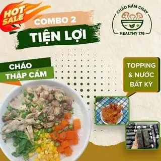 Combo 2 - 59.000 ₫ tại Cháo Nấm Chay Healthy 176 - Nguyễn Thị Thập