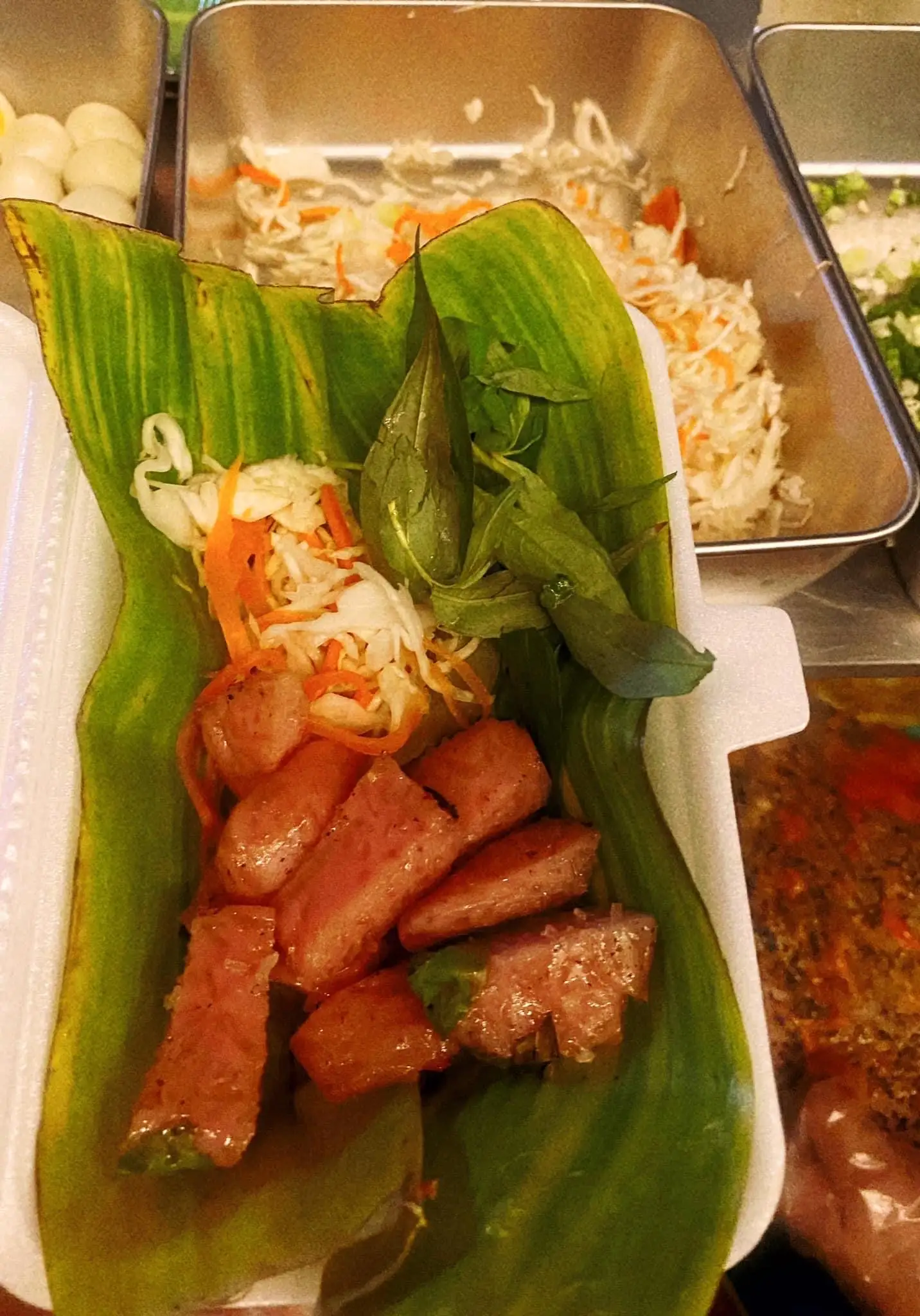 ( NEM NƯỚNG ) 1 phần NEM nướng - 40.000 ₫ tại Bánh Tráng Nướng Mắm Ruốc Phan Thiết & Ăn Vặt Dừa Dứa - Trần Văn Hoàng