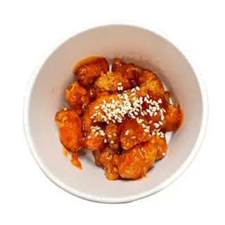 Gà viên chiên xốt cay / ngọt - 59.000 ₫ tại HTV Quán - Tokbokki, Mì Trộn & Gà Rán - Tôn Đản