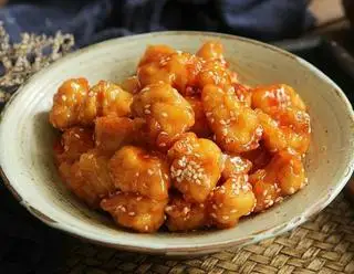 Hình ảnh Gà Viên Chiên Sốt Me Suất Nhỏ