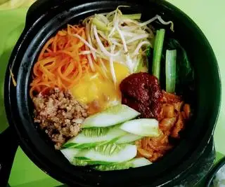 Mì ramen trộn CHAY (cay/k cay) - 69.000 ₫ tại Cơm Trộn TiTi - Món Hàn Quốc - Trần Văn Đang