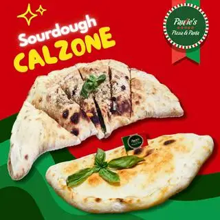 Pizza Xếp Bò Xông Khói Hấp | Beef Pastrami Calzone - 349.000 ₫ tại Paulie's Pizza & Pasta - Pizza Men Chua Lò Củi - Lê Văn Sỹ