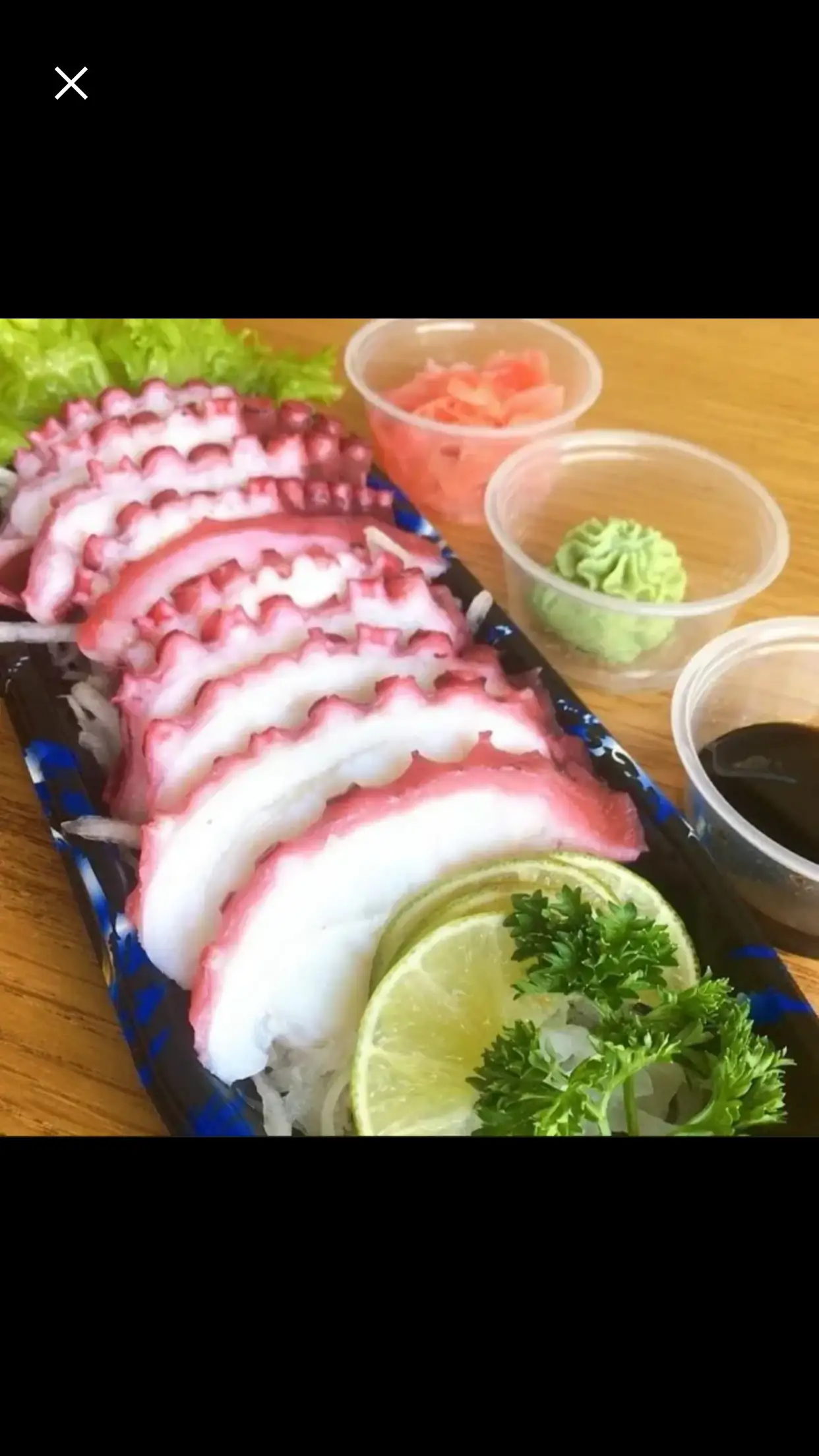 Sashimi bạch tuộc 10pcs - Octopus Sashimi - 259.000 ₫ tại  Sushi Tokyo Sachi - Trần Quang Khải