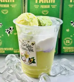Hình ảnh Kem bơ mix 3 vị