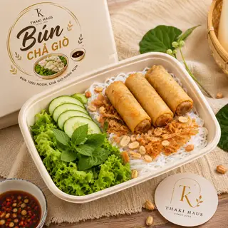 Bún Nước Tương Chả Giò - 52.000 ₫ tại ThaKi Haus - Matcha, Coffee & Bún Nước Tương - Đường Số 50