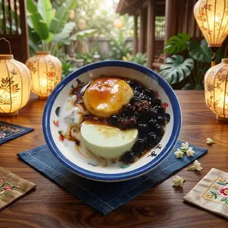 Hình ảnh Tàu hũ caramel trân châu