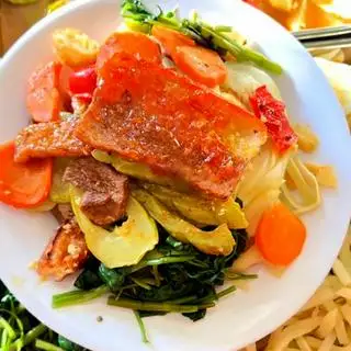 Cơm chay heo quay ram ,(1 miếng hoặc 1 cục theo ngày ) - 26.000 ₫ tại Cơm Chay Thiện Nghĩa - Nguyễn Quý Anh