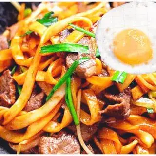 Hình ảnh Hủ tiếu áp chảo trứng