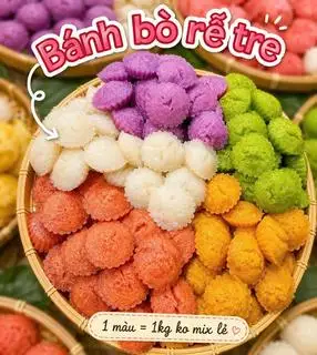 Hình ảnh Bánh bò rễ tre